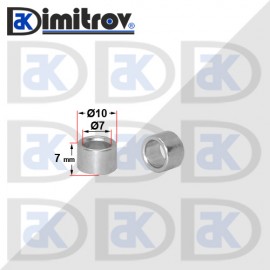Метална втулка Ø  7 х Ø 10 х 7 mm